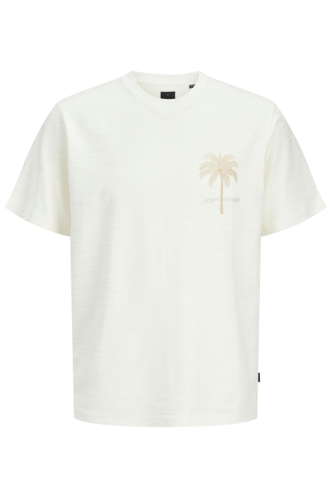 Jack & Jones witte heren t-shirt | Vooraanzicht