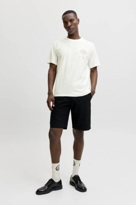 Jack & Jones witte heren t-shirt | Model