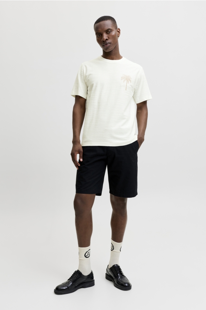 Jack & Jones witte heren t-shirt | Model
