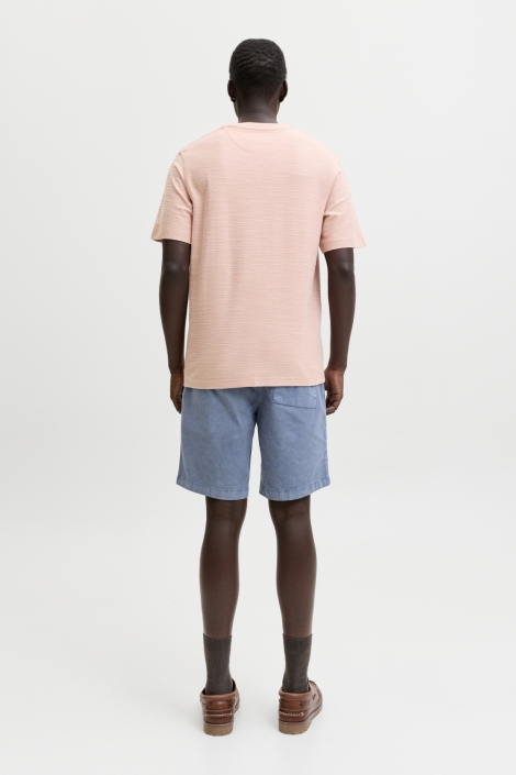 Jack & Jones roze heren t-shirt | Model