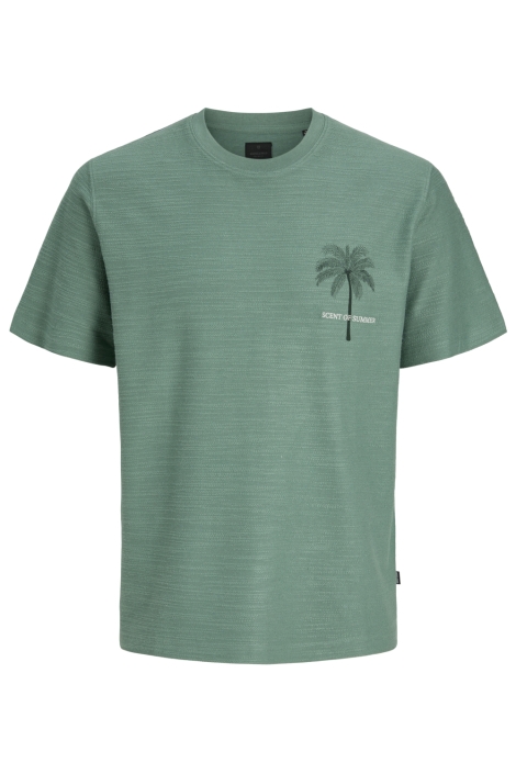 Jack & Jones groene heren t-shirt | Vooraanzicht