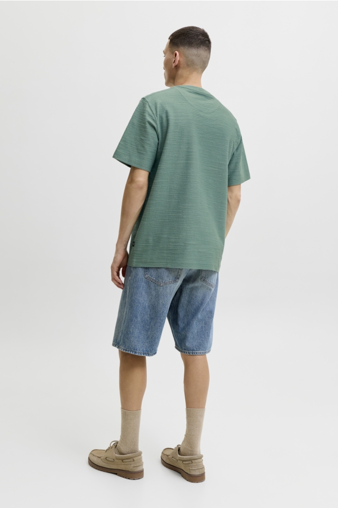 Jack & Jones groene heren t-shirt | Model