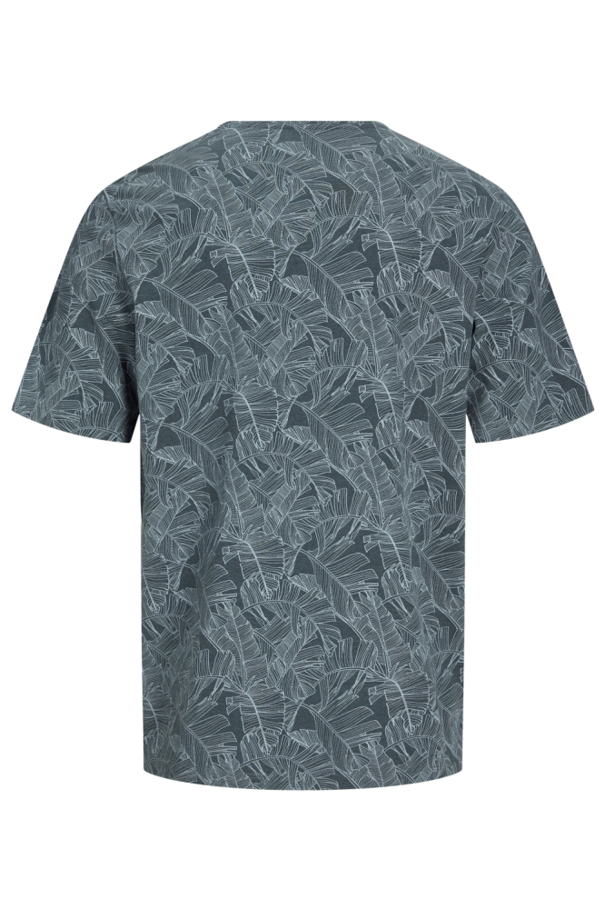 Jack & Jones blauwe heren t-shirt | Achteraanzicht