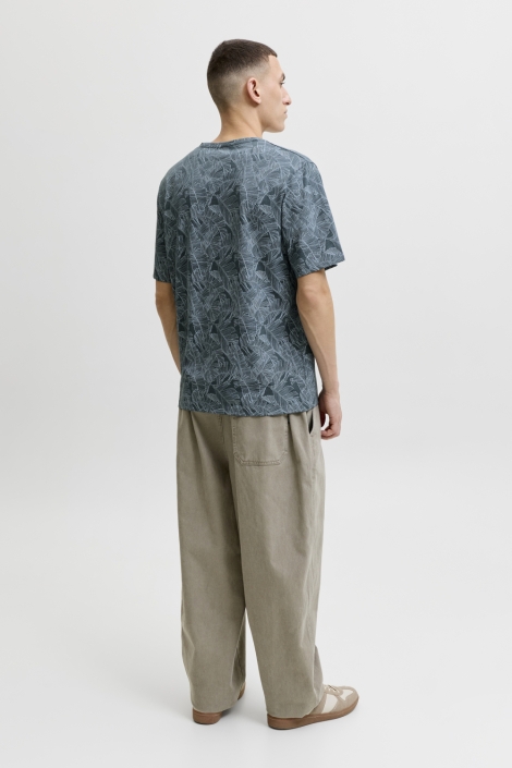 Jack & Jones blauwe heren t-shirt | Model