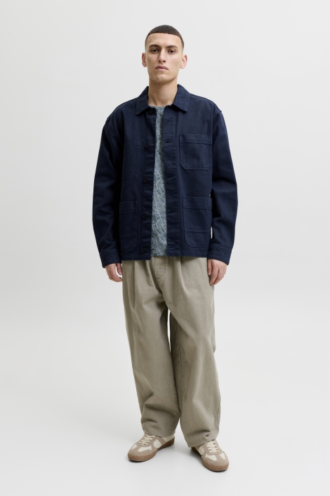 Jack & Jones blauwe heren t-shirt | Model