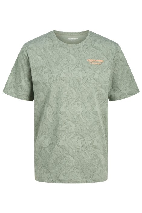 Jack & Jones groene heren t-shirt | Vooraanzicht