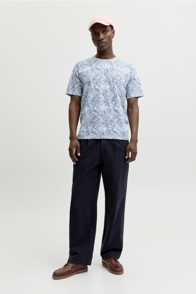 Jack & Jones blauwe heren t-shirt | Model