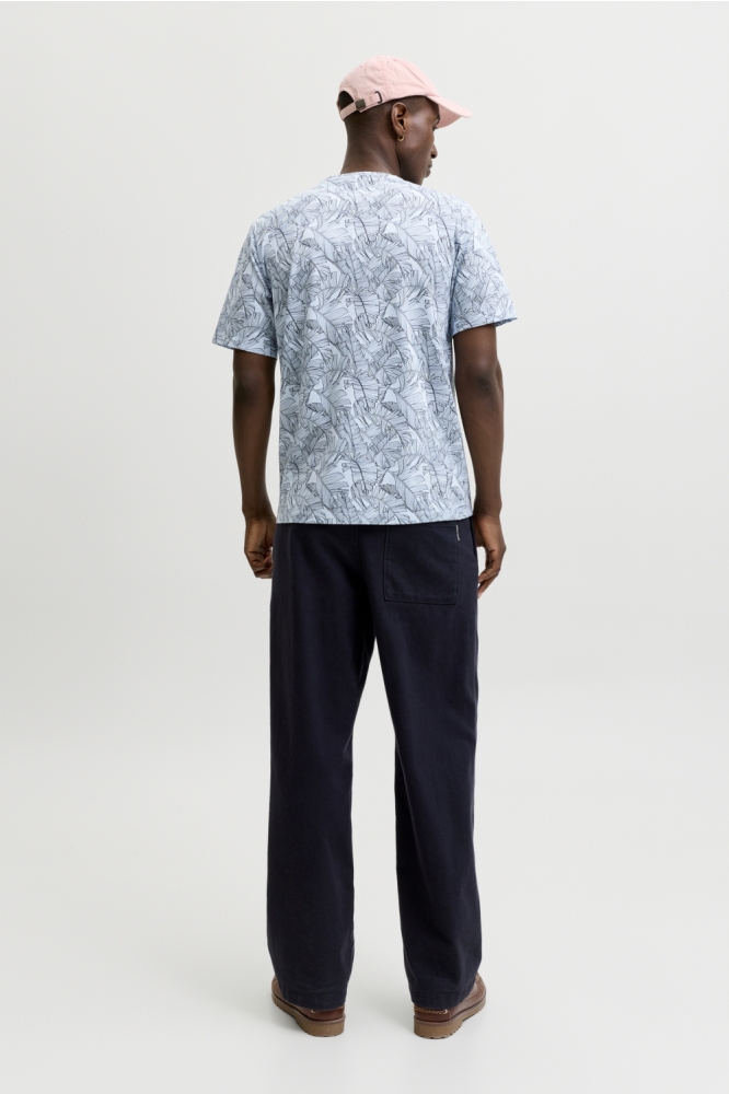 Jack & Jones blauwe heren t-shirt | Model