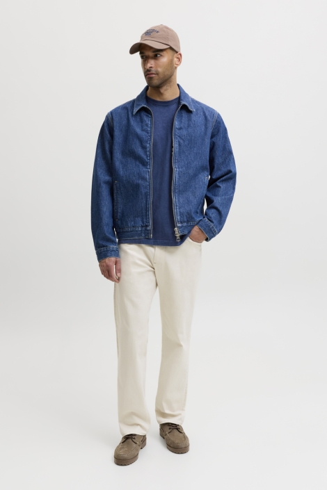 Jack & Jones blauwe heren t-shirt | Model