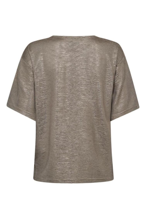 Freequent gouden dames t-shirt | Achteraanzicht