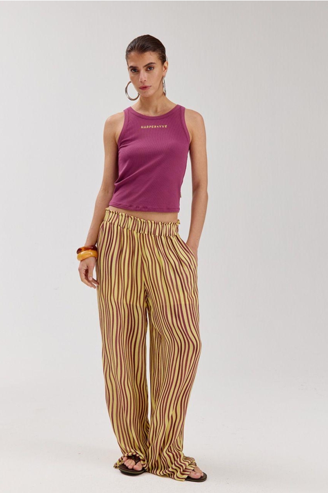 Harper & Yve paarse dames top | Model