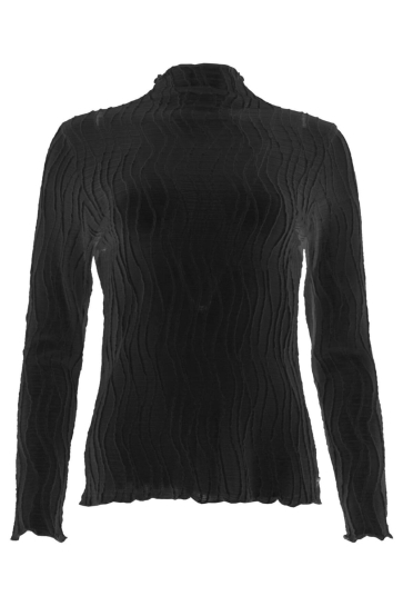 Maicazz T-shirt ROXAN TOP WI25 60 316 BLACK