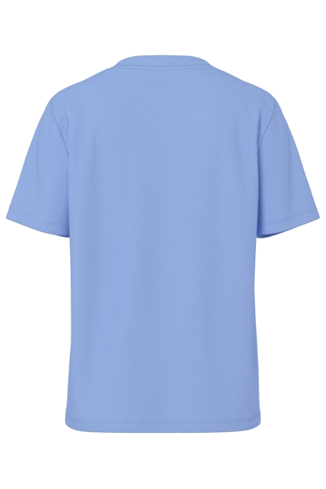 Pieces blauwe dames t-shirt | Achteraanzicht