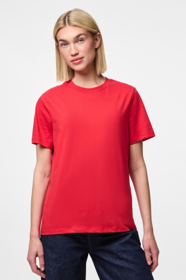 Pieces PCRIA SS SOLID TEE JRS NOOS BC 17140802 Lollipop