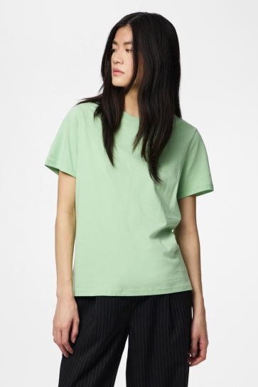 Pieces T-shirt PCRIA SS SOLID TEE JRS NOOS BC 17140802 SPRUCESTONE