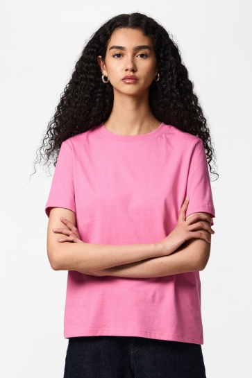 Pieces pcria ss solid tee jrs noos bc Roze