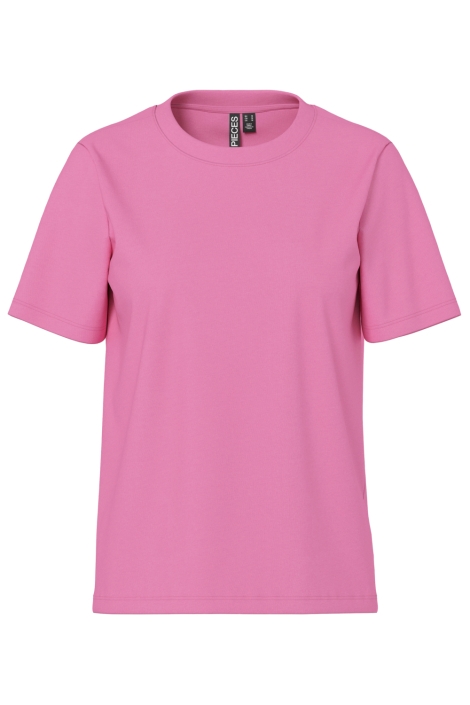 Pieces roze dames t-shirt | Vooraanzicht