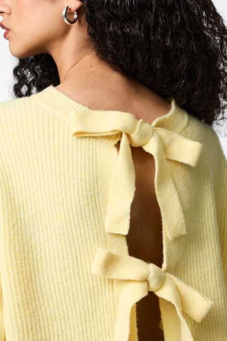 Pieces gele dames vest | Unique Selling Point