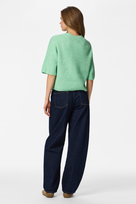 Pieces groene dames vest | Model