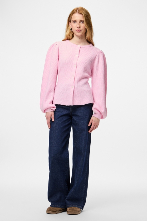 Pieces roze dames vest | Model