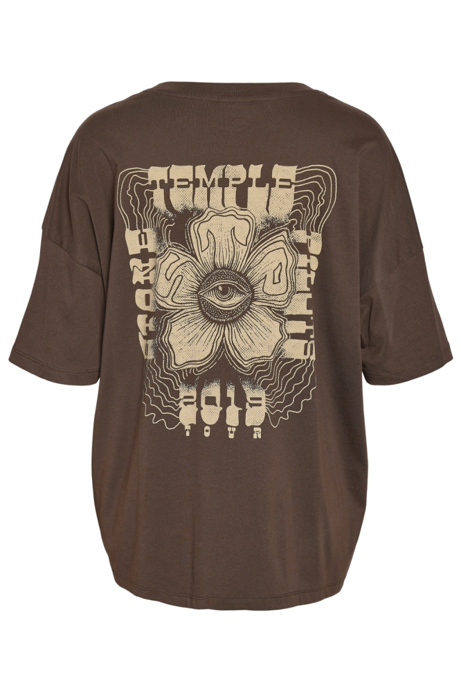 Noisy may bruine dames t-shirt | Achteraanzicht