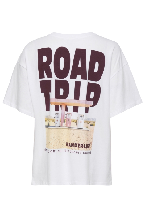 Only witte dames t-shirt | Achteraanzicht