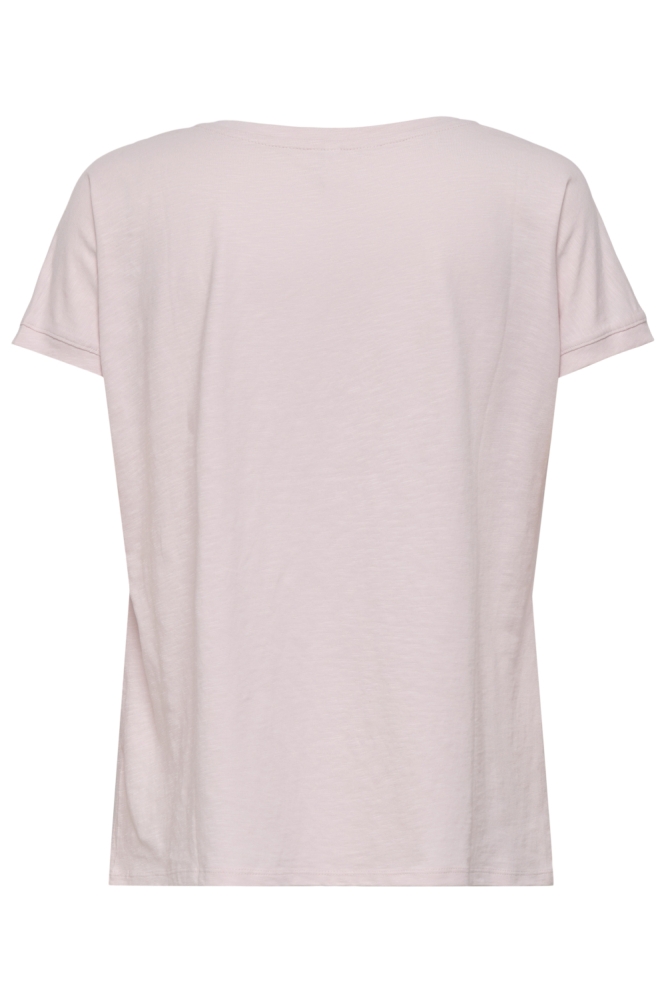 Only roze dames t-shirt | Achteraanzicht