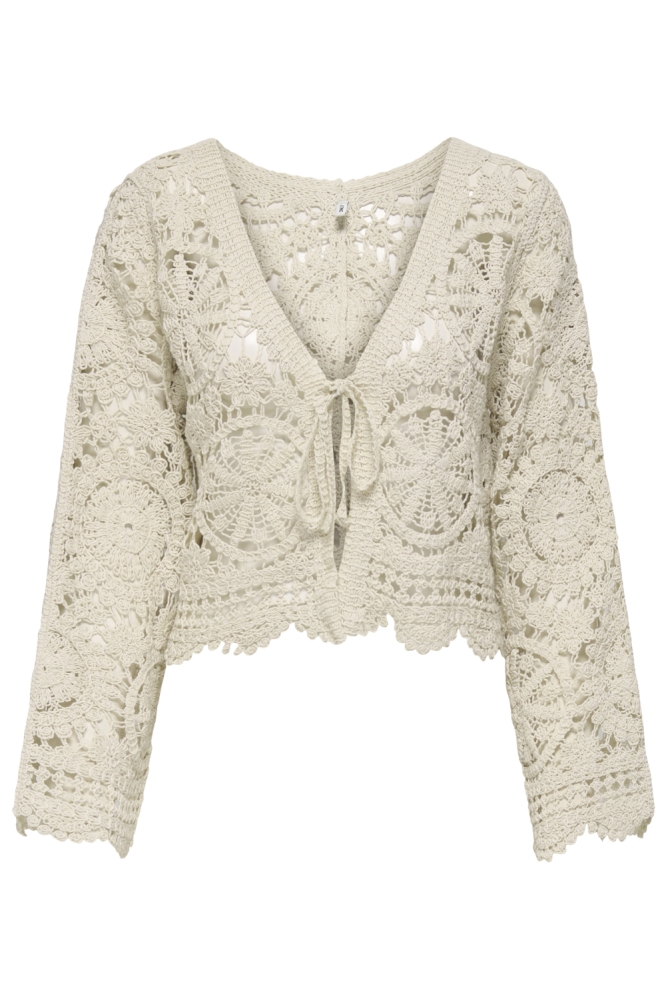 Only beige dames vest | 