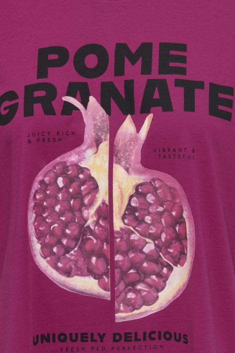 Only roze dames t-shirt | Close up