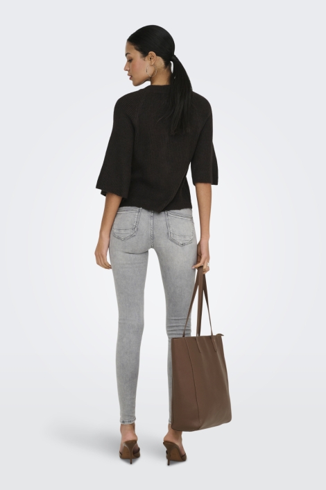 Jacqueline de Yong bruine dames vest | Model