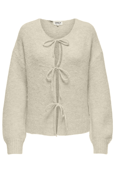 Only beige dames vest | Vooraanzicht