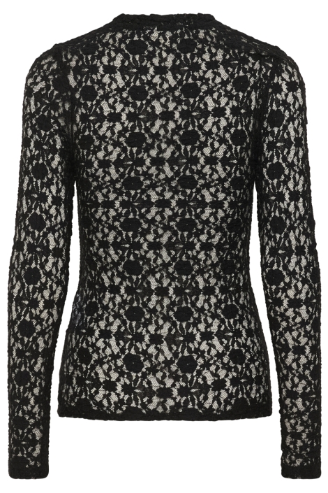 Part Two zwarte dames t-shirt | Achteraanzicht