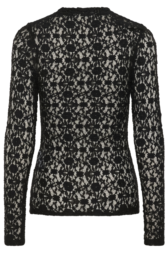 Part Two zwarte dames t-shirt | Achteraanzicht