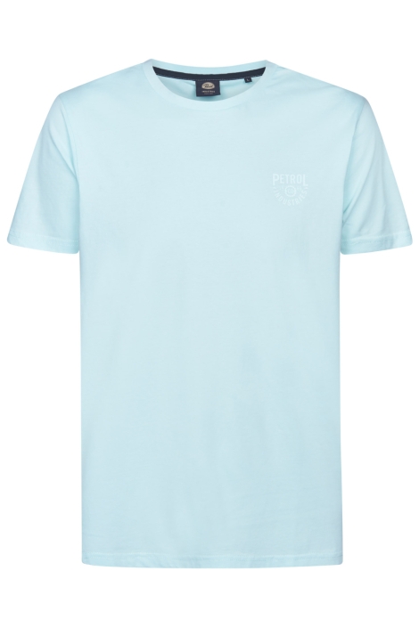 Petrol Industries blauwe heren t-shirt | Vooraanzicht