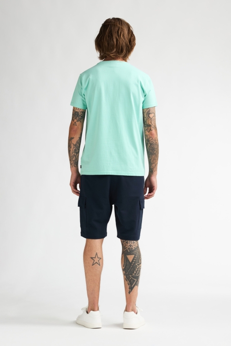 Petrol Industries groene heren t-shirt | Model