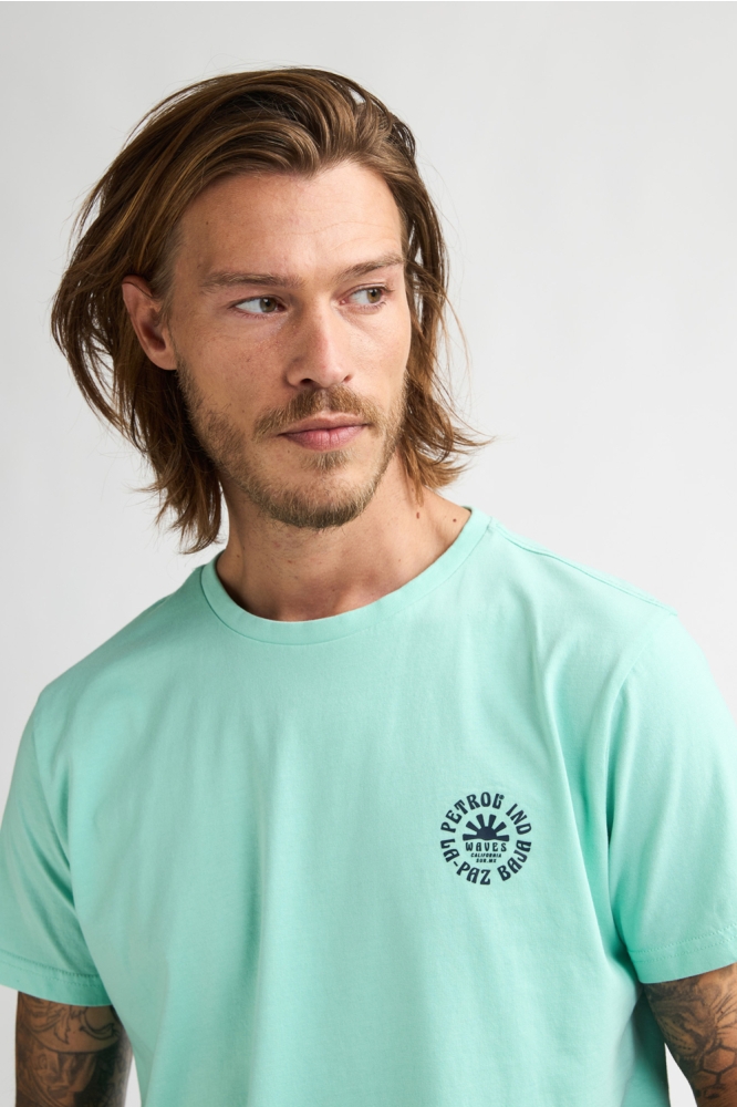 Petrol Industries groene heren t-shirt | Unique Selling Point