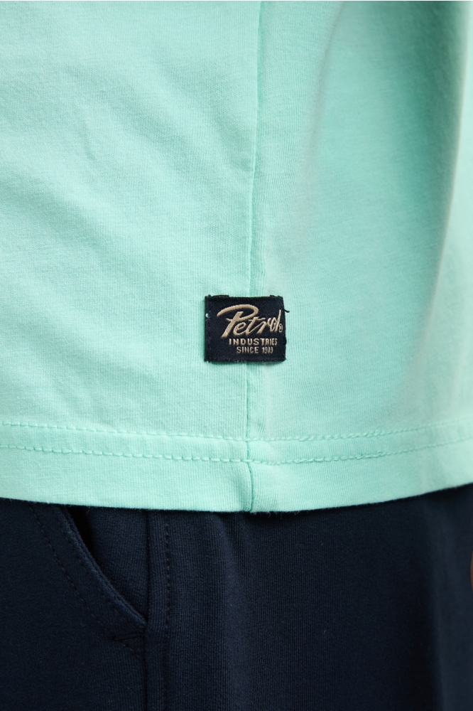 Petrol Industries groene heren t-shirt | Kleurstaal