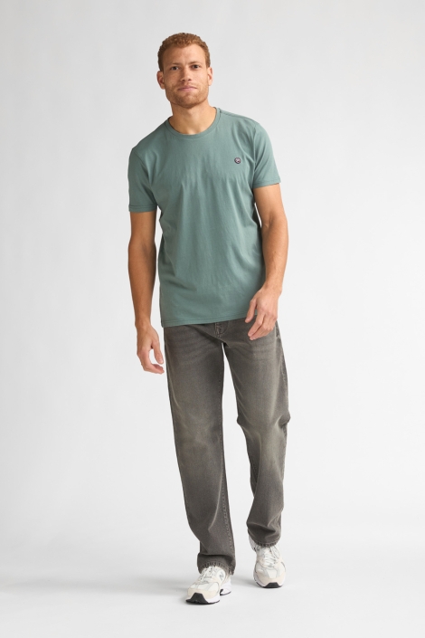 Petrol Industries groene heren t-shirt | Model