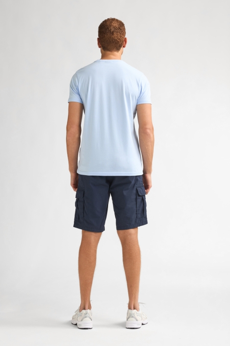 Petrol Industries blauwe heren t-shirt | Model