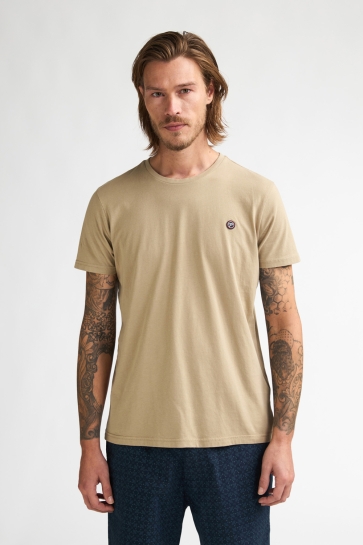 Petrol Industries men t-shirt ss Beige