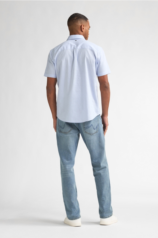 Petrol Industries blauwe heren overhemd | Model