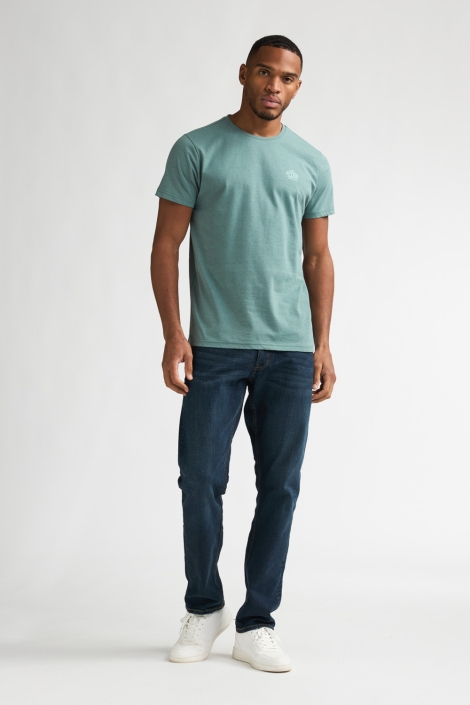 Petrol Industries groene heren t-shirt | Model