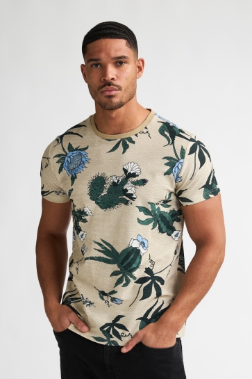 Petrol Industries T SHIRT MET ALLOVER PRINT M 1060 TSR655 7130