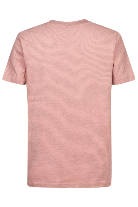 Petrol Industries roze heren t-shirt | Achteraanzicht