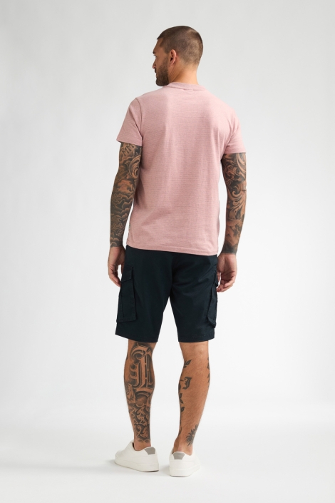 Petrol Industries roze heren t-shirt | Model