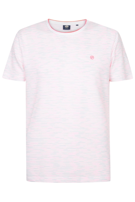 Petrol Industries witte heren t-shirt | Vooraanzicht