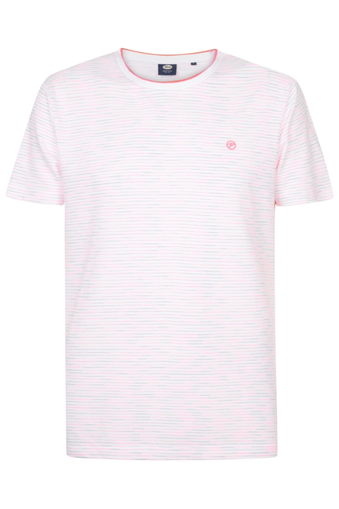 Petrol Industries witte heren t-shirt | Vooraanzicht