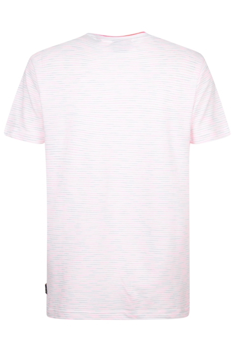 Petrol Industries witte heren t-shirt | Achteraanzicht