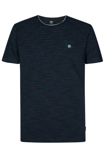 Petrol Industries T-shirt T SHIRT MET STREEPPATROON M 2060 TSR639 5178