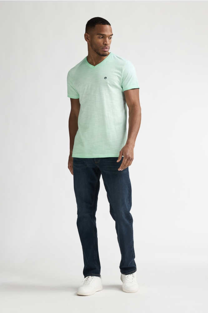 Petrol Industries groene heren t-shirt | Model